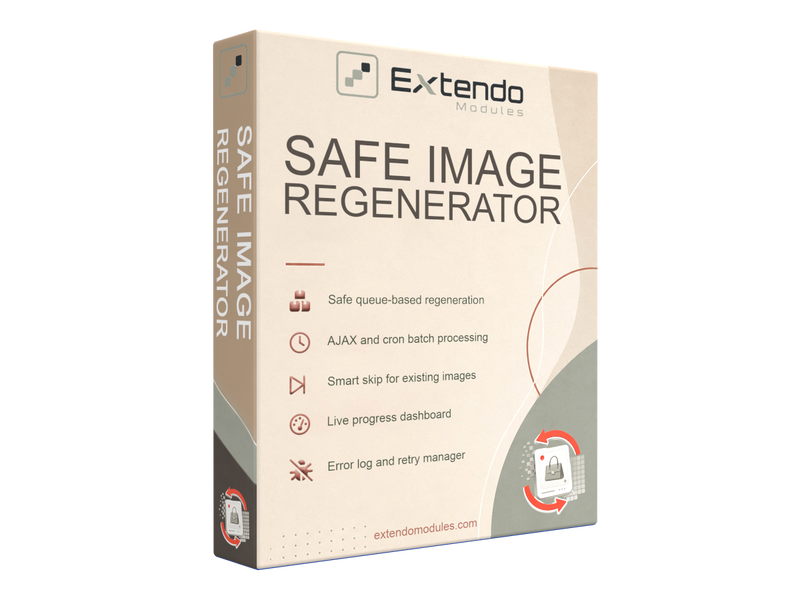 xtdimageregen - Safe Image Regenerator module - PrestaShop module by Extendo Modules