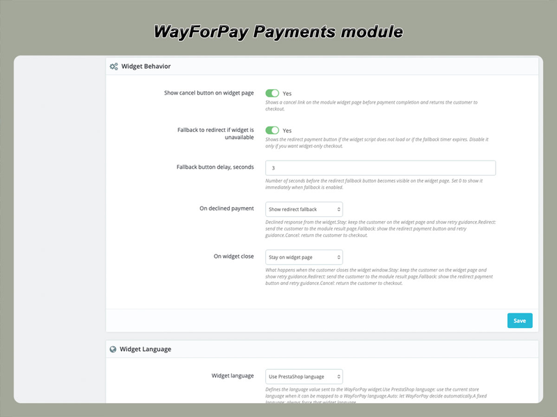 xtdwayforpay - WayForPay Payments module - PrestaShop module by Extendo Modules