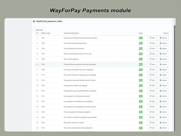 xtdwayforpay - Module de paiement WayForPay - Module PrestaShop par Extendo Modules