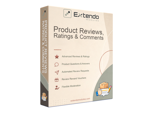 xtdreviews - Product reviews, rattings, comments - Modulo PrestaShop di Extendo Modules