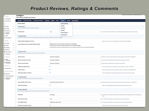 PrestaShop Product Reviews Module with Ratings & Q&A